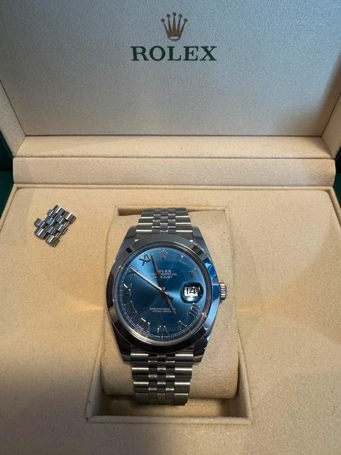 Rolex date just 41 116300, Sieraden, Tassen en Uiterlijk, Horloges | Heren, Zo goed als nieuw, Polshorloge, Rolex, Staal, Staal