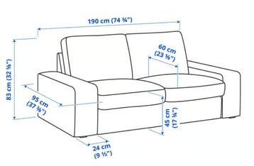 IKEA KIVIK - 2 zitsbank - Gunnared Beige - afbeelding 3 IKEA KIVIK - 2 zitsbank - Gunnared Beige - afbeelding 3