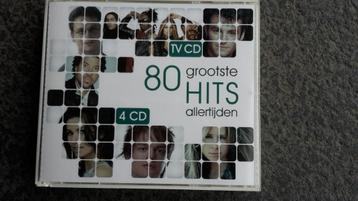 4CD box 80 grootste Hits Allertijden