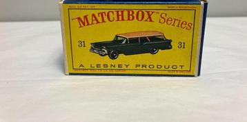Matchbox 31 Ford Station wagon doosje gezocht €75,-