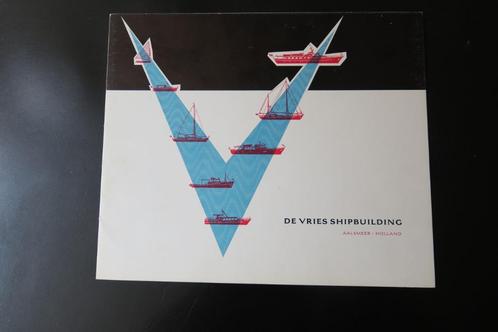 Feadship De Vries brochure 1964 Hiswa Shipbuilding jacht, Verzamelen, Scheepvaart, Gebruikt, Overige typen, Motorboot of Zeilboot