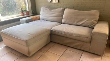 Ikea 3zits Kivik bank inclusief voetenbank - afbeelding 1 Ikea 3zits Kivik bank inclusief voetenbank - afbeelding 1