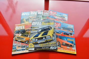 Kleine verzameling Opel Tuning tijdschriften jaren 2000