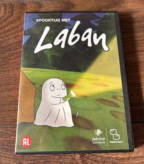 DVD Spooktijd met Laban (peuter/kleuter film, Zweden), Cd's en Dvd's, Dvd's | Tekenfilms en Animatie, Zo goed als nieuw, Europees