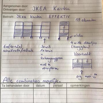 EFFEKTIV IKEA 19 elementen met rolluiken, deurtjes en open - afbeelding 12 EFFEKTIV IKEA 19 elementen met rolluiken, deurtjes en open - afbeelding 12