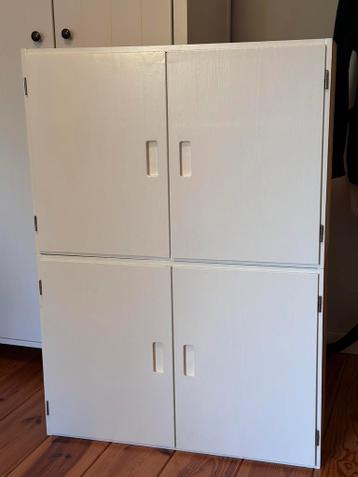 Vintage Ikea Ivar massief grenen inzetkasten 2x met planken - afbeelding 3 Vintage Ikea Ivar massief grenen inzetkasten 2x met planken - afbeelding 3