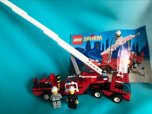 Lego system 6340 rode brandweerwagen ladder & hook brandweer, Kinderen en Baby's, Speelgoed | Duplo en Lego, Gebruikt, Lego, Complete set