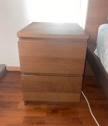 Ikea Malm Nachtkastje - Bruin - afbeelding 4 Ikea Malm Nachtkastje - Bruin - afbeelding 4