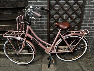 Roze Popal damesfiets