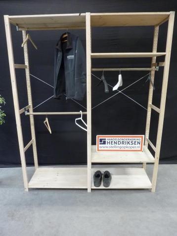 stelling / kledingkast / kledingrek Ikea Ivar 175x50x213cm - afbeelding 1 stelling / kledingkast / kledingrek Ikea Ivar 175x50x213cm - afbeelding 1