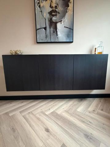 Besta zwartbruine ikea kastjes - afbeelding 1 Besta zwartbruine ikea kastjes - afbeelding 1