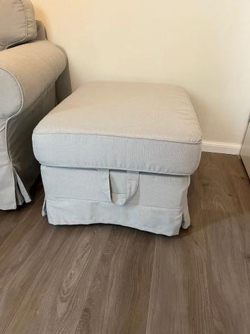 Ikea Ektorp feuteuil inc voetenbank lichtbeige. - afbeelding 3 Ikea Ektorp feuteuil inc voetenbank lichtbeige. - afbeelding 3