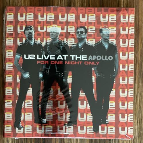 U2 Live At The Apollo (2CD & Boek) met Kaartenset & Facemask, Cd's en Dvd's, Cd's | Rock, Nieuw in verpakking, Alternative, Ophalen of Verzenden