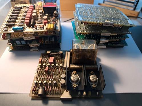 LOT OF 9 STUDER A80 MASTER RECORDER HARDWARE CARDS - RARE, Audio, Tv en Foto, Bandrecorders, Bandrecorder, Verzenden