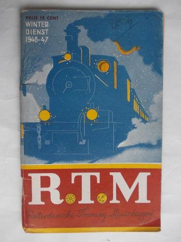 R.T.M.- ROTTERDAMSCHE TRAMWEG MIJ -WINTERDIENST 1946-'47