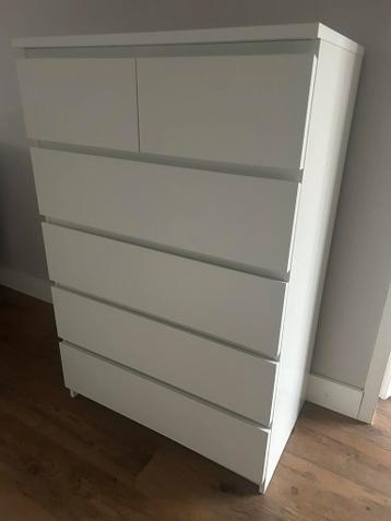 Ladekast Ikea Malm 80x123 - afbeelding 2 Ladekast Ikea Malm 80x123 - afbeelding 2