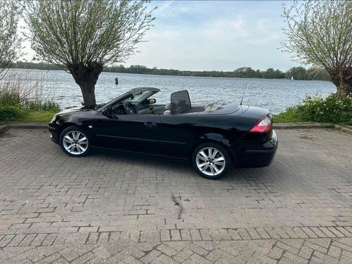 Saab 9-3 Vector 2.0t 175/225 pk 2004 Zwart, Auto's, Saab, Particulier, Saab 9-3, Alarm, Centrale vergrendeling, Climate control