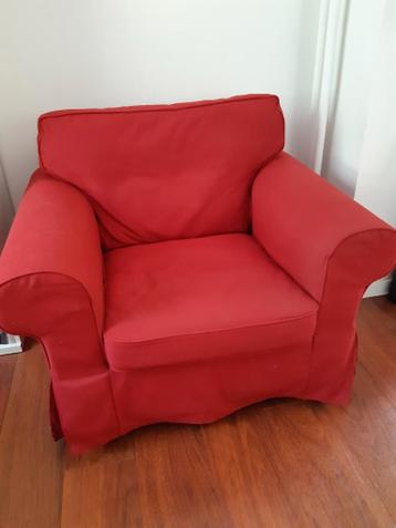 Ruime IKEA EKTORP fauteuil - afbeelding 2 Ruime IKEA EKTORP fauteuil - afbeelding 2