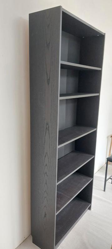 Billy boekenkast Ikea zwart/donkerbruin - afbeelding 3 Billy boekenkast Ikea zwart/donkerbruin - afbeelding 3
