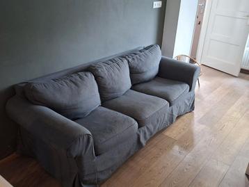 Ikea Ektorp 3-zits bank - Antraciet hoes - afbeelding 1 Ikea Ektorp 3-zits bank - Antraciet hoes - afbeelding 1