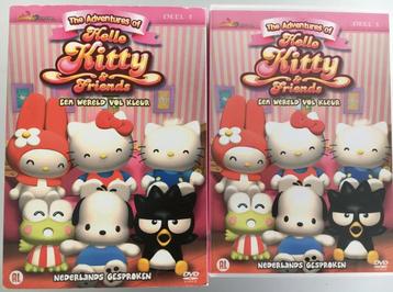 Hello Kitty & Friends DVD deel 1 plus Sticker box