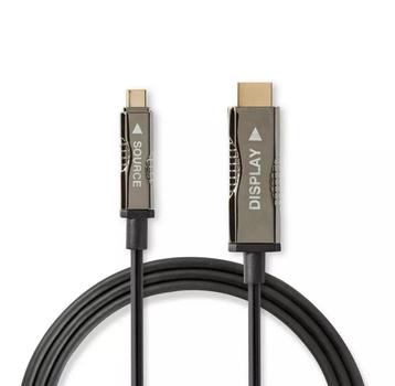 Nedis | 10m | Active Fiber Optic cable USB-C to HDMI