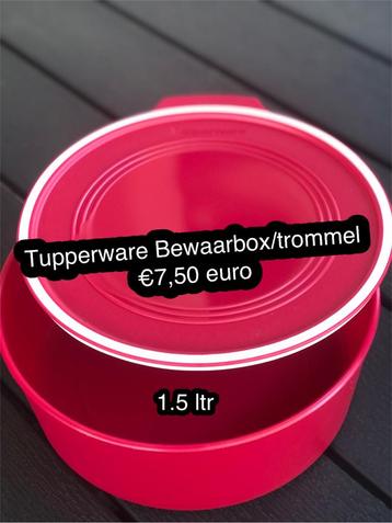 Nieuwe Tupperware bewaarbox - koektrommel 1.5 liter‼️