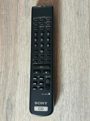 Sony RMD950 Remote voor ES CD spelers (zie omschrijving)