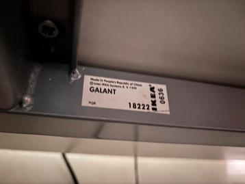 IKEA hoekbureau Galant wit - afbeelding 4 IKEA hoekbureau Galant wit - afbeelding 4