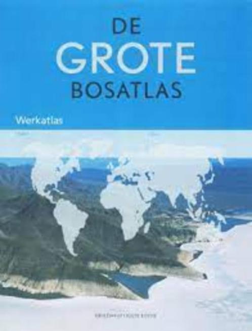 De grote bosatlas 53 editie, Boeken, Atlassen en Landkaarten, Zo goed als nieuw, Bosatlas, Wereld, 2000 tot heden, Ophalen of Verzenden