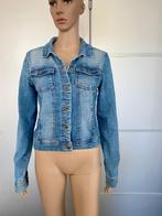 E1008 ONLY: mt. 34=XS spijkerjasje jasje jeans spijker blauw
