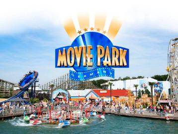 2x Moviepark tickets 7 december + parkeerticket