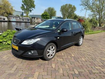 Seat Ibiza ST 1.2 TDI Style Ecomotive Airco! 2011 Zwart!