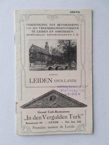 VVV-gids Leiden en omstreken (plm 1920)