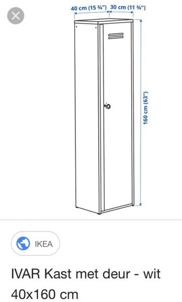 Lockerkast Ikea Ivar wit - afbeelding 4 Lockerkast Ikea Ivar wit - afbeelding 4
