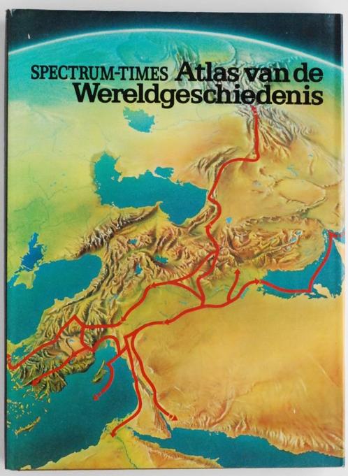 Atlas van de Wereldgeschiedenis (1981), Boeken, Atlassen en Landkaarten, Zo goed als nieuw, Wereld, Verzenden