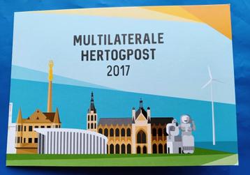 Postzegelmapje Mulilaterale Hertogpost 2017 - gestempeld  