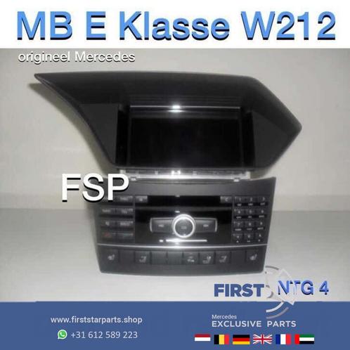 W212 Mercedes E Klasse navigatie systeem radio set DVD NTG4, Auto-onderdelen, Dashboard en Schakelaars, Mercedes-Benz, Gebruikt