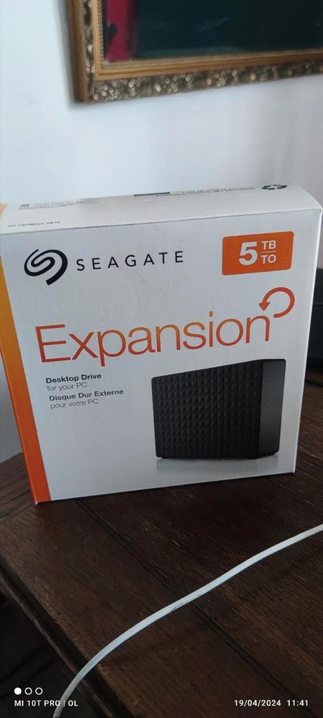Seagate Expansion 5TB External HDD, Computers en Software, Harde schijven, Zo goed als nieuw, Desktop, Extern, HDD, USB, Ophalen of Verzenden
