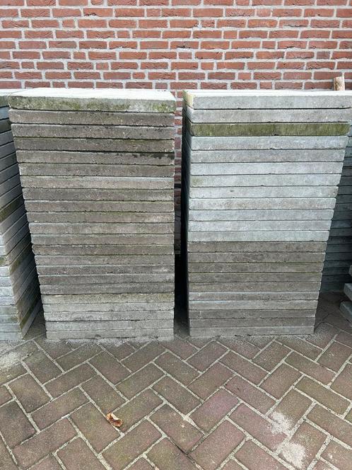 Terrastegels 60x40, Tuin en Terras, Tegels en Klinkers, Zo goed als nieuw, Terrastegels, Ophalen