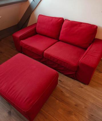 Ikea Kivik 2-zitsbank met hocker - afbeelding 1 Ikea Kivik 2-zitsbank met hocker - afbeelding 1