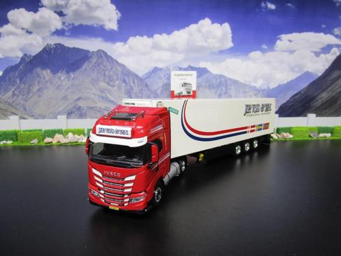 Tekno 81081 Iveco S-Way , JP Vis & ZN, Hobby en Vrije tijd, Modelauto's | 1:50, Nieuw, Bus of Vrachtwagen, Tekno, Ophalen