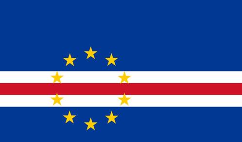 vlag Kaapverdië 90x150 cm, Diversen, Vlaggen en Wimpels, Nieuw, Verzenden