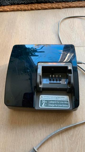 Accu en oplader Flyer fiets