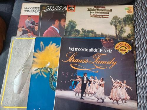 Set van zes klassieke vinylplaten:  1. Große Operettenquers, Cd's en Dvd's, Vinyl | Kinderen en Jeugd, Zo goed als nieuw, Ophalen of Verzenden