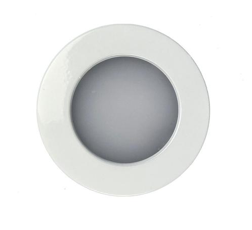 LED meubel inbouwspot 2.9w 12v DC 2700k, Huis en Inrichting, Lampen | Spots, Nieuw, Plafondspot of Wandspot, Metaal of Aluminium