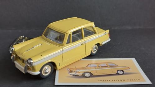 Triumph Herald primrose Yellow 1:43 Vanguards Pol, Hobby en Vrije tijd, Modelauto's | 1:43, Zo goed als nieuw, Verzenden