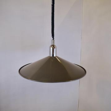 Vintage hanglamp grijs