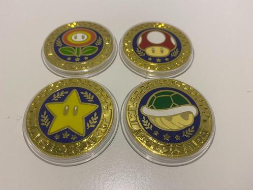 Merchandise | Super Mario Kart Coin set |, Spelcomputers en Games, Games | Overige, Zo goed als nieuw, Ophalen of Verzenden