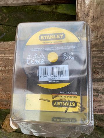 Stanley flux gas gevulde draad 0,2 kg 0,9 mm lasdraad 